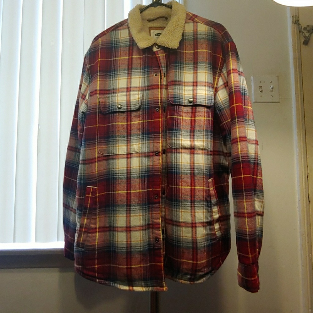 Sherpa old navy jacket